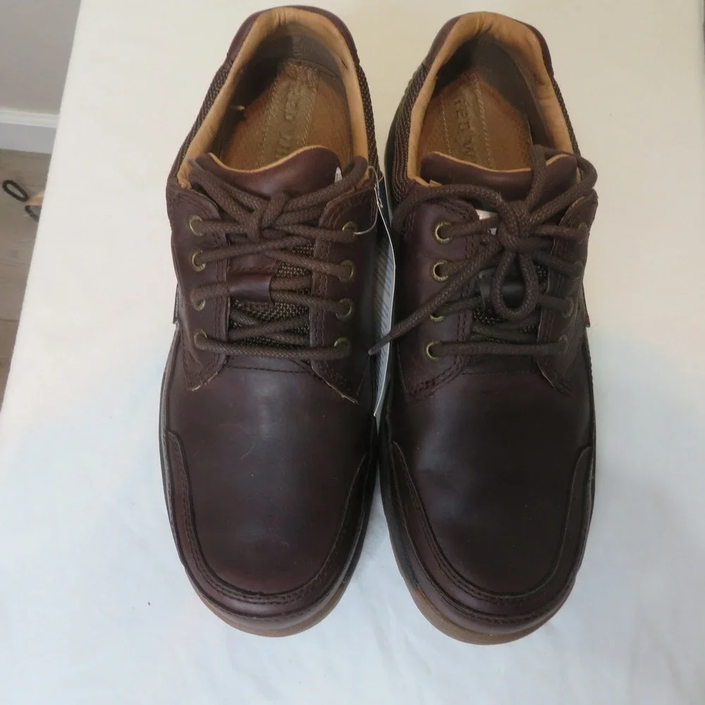 NWT Red Wing 51024 Mens Brown Leather Waterproof Oxford Shoes Size 8M New